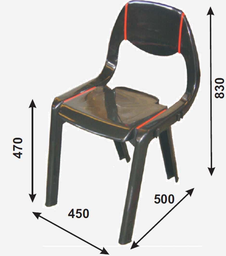 REF : AS 3001 CHAIR EXCEL Stackable