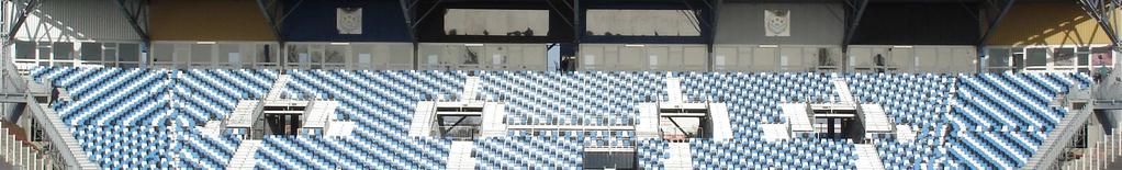 Stade de Tours REF : AS 1004 SEAT SHELL SINEL Specially designed according to
