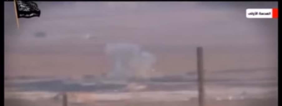 6 Kornet missile hitting the IDF jeep (from a video released by the Salah al-din Battalions, Haaretz daily YouTube page, November 11, 2012) During Operation Pillar of Defense, the terrorist