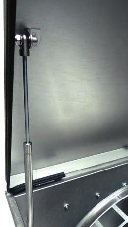 Mounting: Insert the immersion UVC lamp inside the stainless steel holder from above.