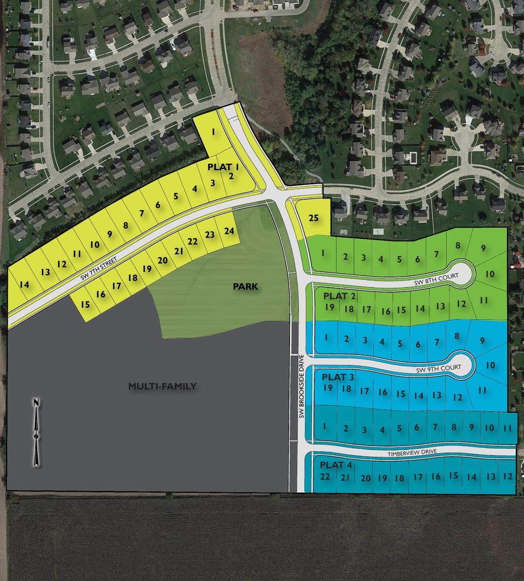 KENNYBROOK SOUTH GRIMES, IA KENNYBROOK SOUTH Landmark Brokerage Services newest residential development consists of four single-family residential plats, city park and multi-family ground.