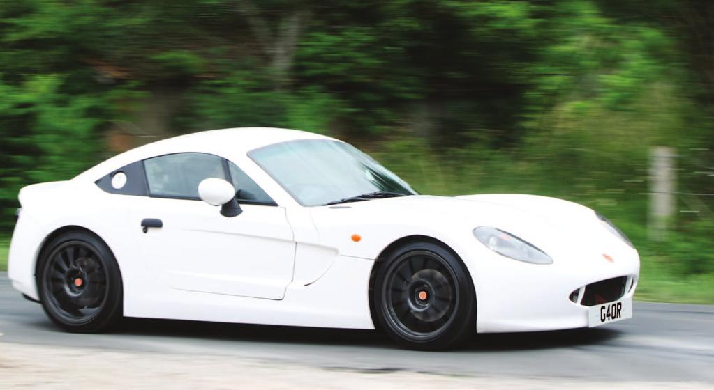 GINETTA G40R FROM 29,950 A race car for the road, the G40R shares a number of characteristics with its G40