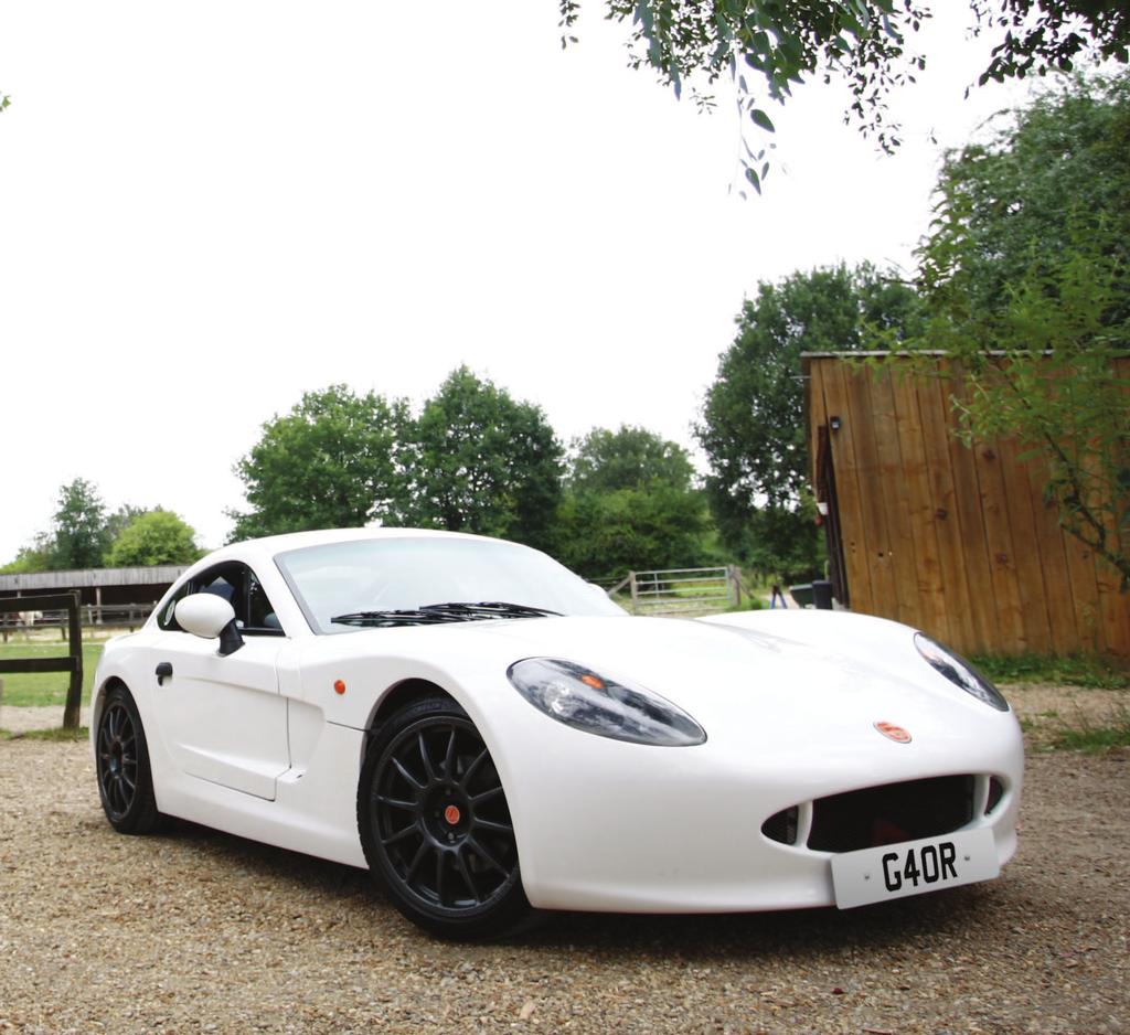 GINETTA G40R A perfectly proportioned, stunning car that is impossible to drive without sporting a