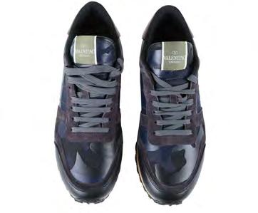 LOT NUMBER: 38 Valentino Sneakers Model: Rock Runners Colour: Camouflage