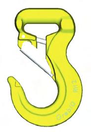 Roundsling hook RH For polyester sling, colour coded M W B G H M