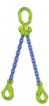 Chain sling 1-leg Type: MG1-GKN Dim. W 1-leg Master link Chain Hook appr. /ea ff. length m /m Component length 6 1.5 MG 6-10 KA 6-10 GKN 6-10.7 1 31 8.5 MG 8-10 KA 8-10 GKN 8-10 4.3 1.