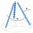 A rule of thumb is that the radius of the edge > x chain diameter. When lifting with chain directly on lugs we recoend that the lug diameter >3 x the pitch of the chain.