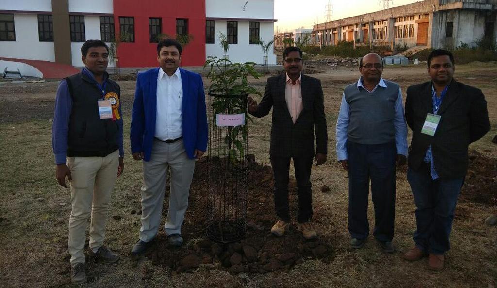 Tree plantation done at GEC Banswara with