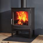 These woodburners are ideal for both new-build and installation in existing locations, e.g. under a chimney.