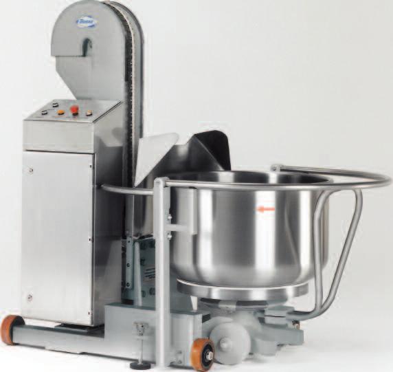 Easy operation, powerful technology HK 170 bowl elevator and tipper The DIOSNA HK 170 bowl elevator and tipper can lift loads of up to 600 kg (bowl and dough).