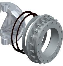 0 Subshaft cover Stainless steel 1.0 9 Thrust bearing ring Stainless steel 1.0 10 Thrust bearing plate Stainless steel 1.