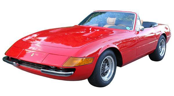 Specifications Make Ferrari Model 365 GTB/4 Spyder Conve Year 1972 Serial # 15689 Engine # VIN Engine Type 251 Chassis Type 605 Build Sequence # Number Built 2 Alloy bodied Body Type Alloy Spyder