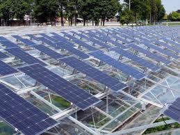 Photovoltaics in greenhouses Photovoltaic technology is already used in the greenhouseindustry - the result is a fixed shading which can be negative for the cultivation of plants Power