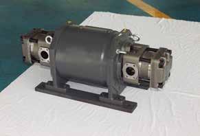 Our patented servo motor/gear pump drive system was designed as a whole and is not a combination of standard market components as used by our competitors.