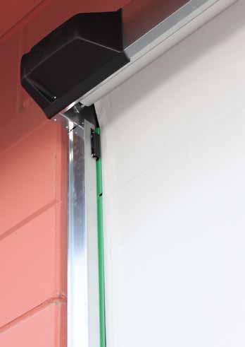 The Safety Linear Encoder, SLE 05, is a Patent Pending electronic system that reverses the motion of the door if an obstacle prevents its closing.