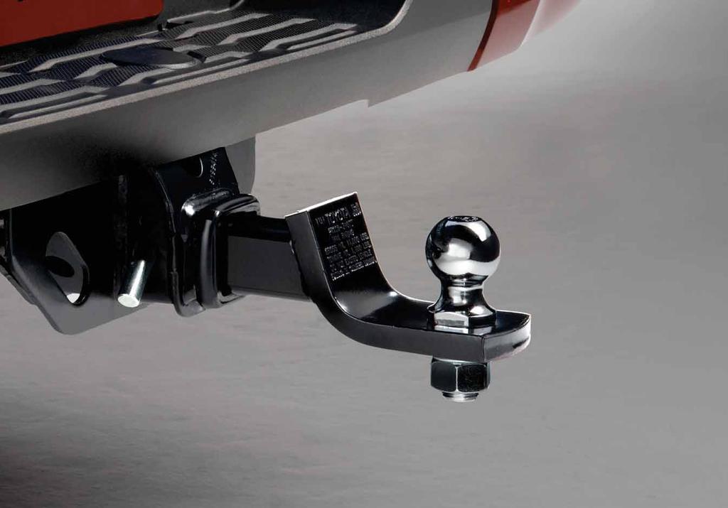 20 /23 Ball Mount 7 No matter the destination, bring your toys along with the Genuine Toyota ball mount.