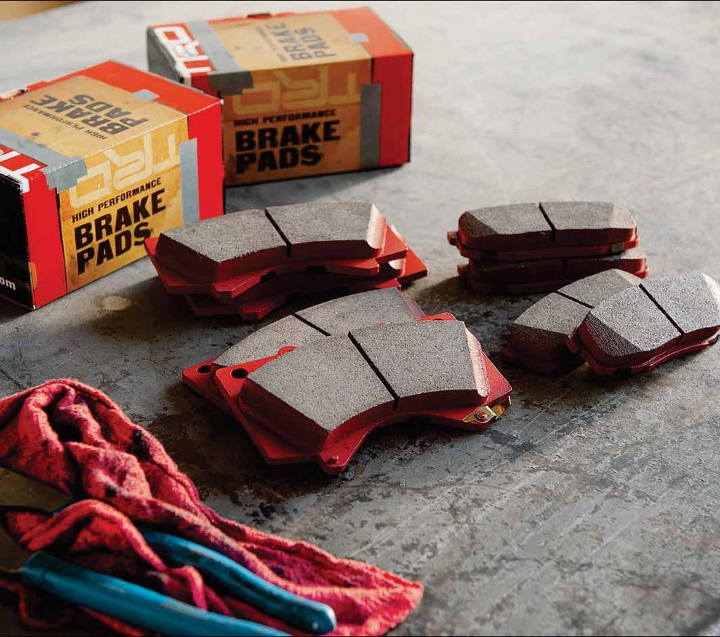 4 /8 TRD Performance Brake Pads Whether you re boulder bashing or stuck in traffic, you quickly realize the left pedal is just as crucial