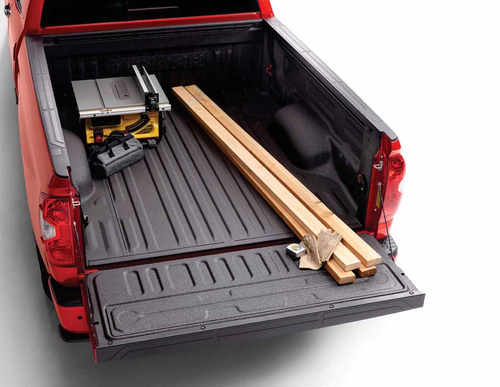 4 /23 Spray-On Bedliner 2 Get the spray-on bedliner that s as tough and durable as your Tundra. Protect your bed from damage with this permanently bonded fixture.