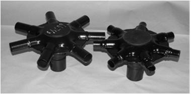 Secondary Vertical Manifold Heads (cont) Order # Price 3" inllet x 1 1/2" outlet 320135 $ 269.50 5 Port 2" inlet x 1" outlet 67298 $ 220.00 2" inlet x 1 ¼" outlet 67299 $ 220.