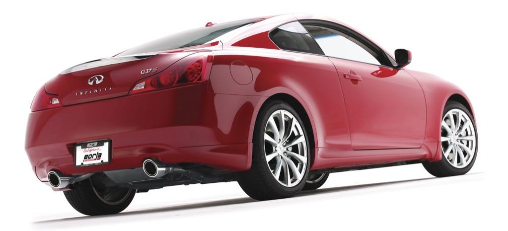 Exhaust System Installation for Infiniti G37-140260, 140510 ***** Please compare the parts in the box with the bill of materials provided ***** (view the following pages) to assure that you have all