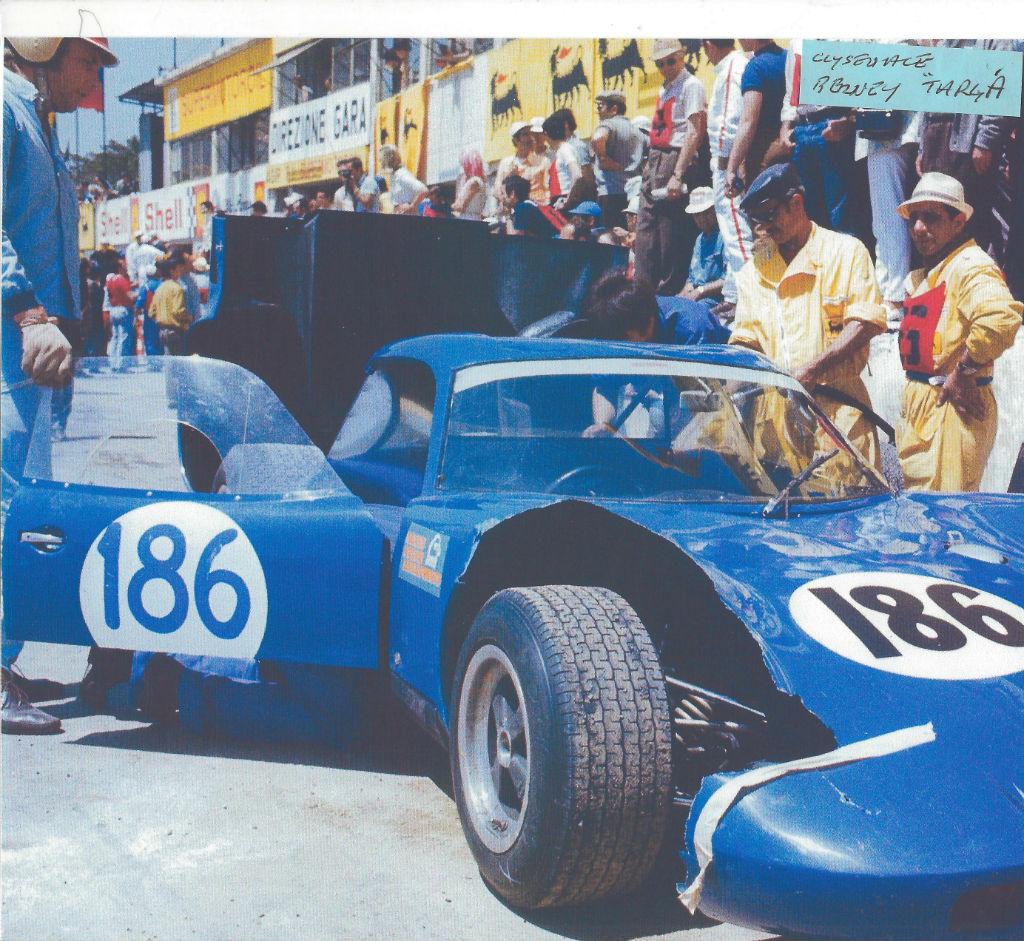 season. The first outing was the Monza 1000km on the 25th of April 1969. Entered under Falken Racing Developments, sadly Angus Clydesdale and John Markey failed to qualify.