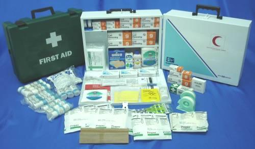 50 persons employed FIRST AID KITS