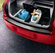 Keep your valuables out of sight in your cargo area. 11 SLUSH MATS.