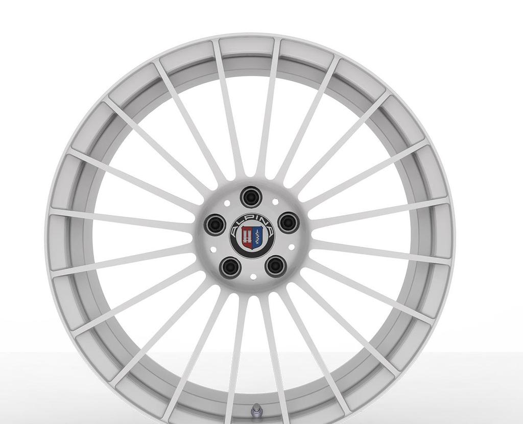 Wheel Overview ALPINA B7 Drive Sedan Wheels 20" ALPINA CLASSIC wheels with A/S Front: 208.5, 255/40 R20 Code: Z0A Style: C15 Rear: 2010.0, 295/35 R20 20" ALPINA CLASSIC wheels w/ perf Front: 208.