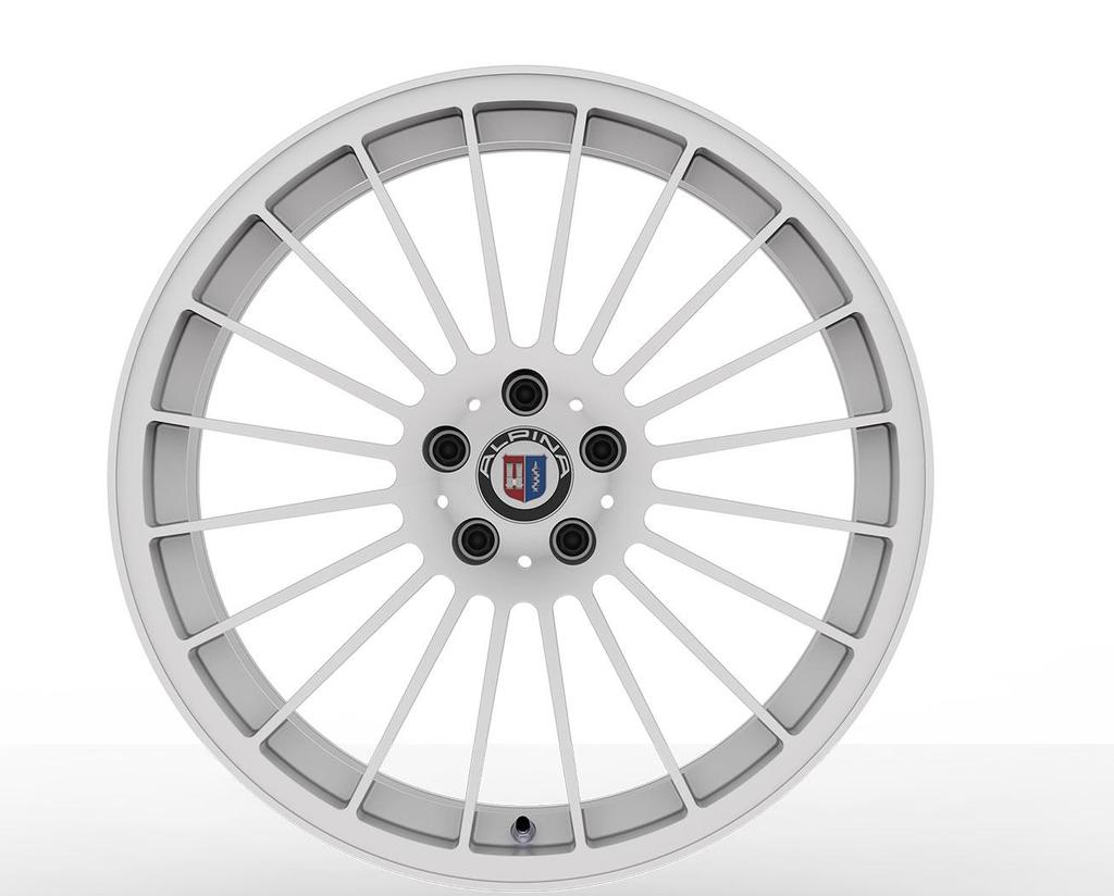 Wheels 20" ALPINA CLASSIC wheels w/ perf tires Code: Z0P Style: C15 Front: 208.