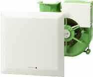 Toilet and kitchen fans ultrasilence ELS Mono tube ventilation