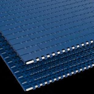 1095 Photo shows 1095 KleanTop Belt molded in Blue Cut Resistant (SMB).
