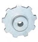 5996 Cast Iron Sprocket SS5996 Stainless Steel Sprocket N5996 Thermoplastic Sprocket Molded in Acetal 0.56 in (14.2 mm) Face 0.63 in (16.0 mm) Face 0.62 in (15.7 mm) Face Length thru Bore 1.62 in (41.