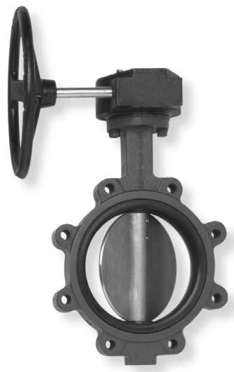 Center Line Gear Operators Gear operators can be used for on/off and throttling control of Center Line resilient seated butterfly valves.