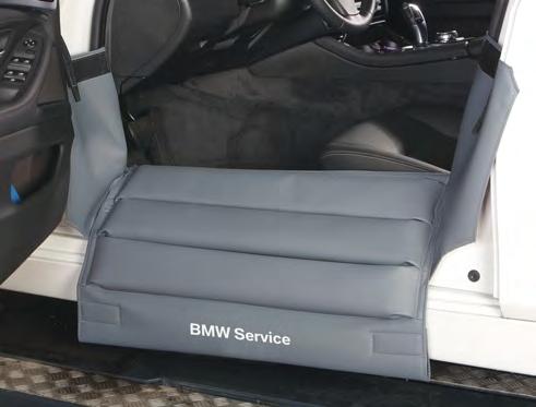 Entry plate Protective Cover for Entry Plate and the Edge of the Luggage Compartment BMW Service BMW O/N 8147 2 409 092 This covers protects the entry plate