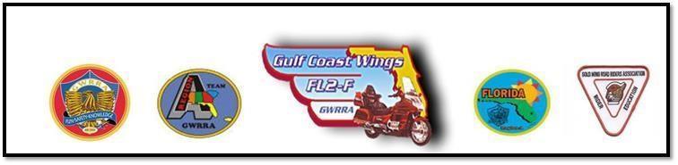 GWRRA CHAPTER FL2-F, GULF COAST WINGS PUNTA GORDA, FL FRIENDS FOR FUN, SAFETY AND KNOWLEDGE Jan 26, 2016 OVERNIGHT RIDE : We are planning an overnight trip to St.