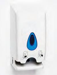 MODULAR TOILET TISSUE DISPENSERS MODULAR MULTIFLAT TOILET TISSUE DISPENSER A compact dispenser which is excellent value and popular for smaller washrooms.