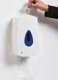 SOAP AND PAPER DISPENSERS 19 TOUCH FREE MULTIFLEX SOAP DISPENSER The touch free dispensing mechanism