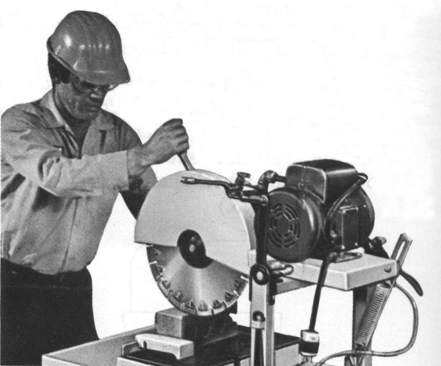 4.3.9 Masonry saws On machines specifically designed and used for masonry sawing (see section 1.3.12, page 13), the maximum angular exposure of the cuttingoff wheel periphery for safety guards shall not exceed 180.