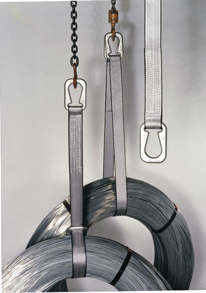 Web Slings Steel Unilink Web Sling Hardware ombination riangle and hoker Fitting W SLING HADWA Web Slings his forged, high carbon steel fitting, functions as both a triangle and choker.
