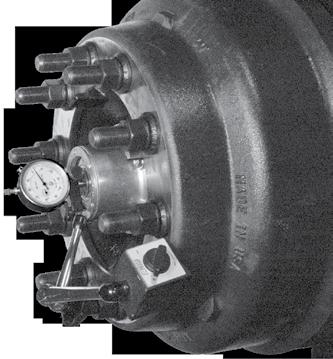 Follow manufacturer s guidelines for the gear box poppet resetting procedure. Failure to do so can result in premature failure of the axle or steering knuckle.
