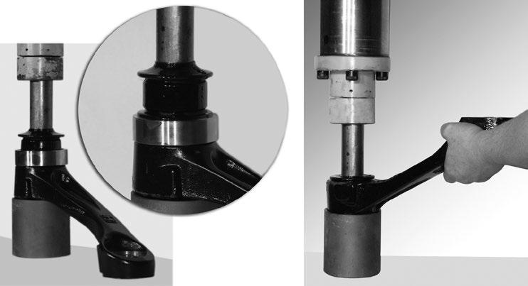 Assembly 1. Clean and inspect the inner diameter (I.D.) of the upper control arm bushing bore, see Figure 9-40. 2.