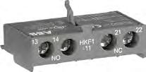 Main accessories MS116, MS12, MS165, MO12, MO165, MS12-T HKF1-11 1SBC101208F0014 Description MMS and MS12-T can be equipped with auxiliary contacts for lateral/front mounting, signaling contacts for