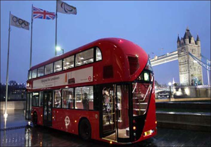 A New Bus for London The New Bus for London uses the latest diesel-electric hybrid technology.