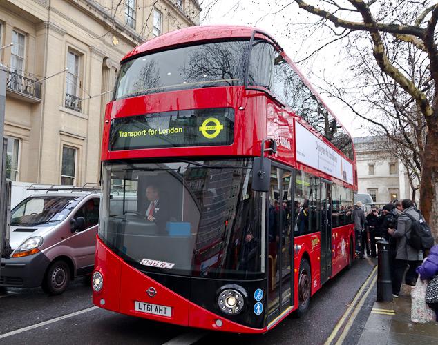 In test conditions, the New Bus for London: produces less than half the CO 2 and half the NOx