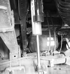installation of your shock assembly. Be careful not to damage any brake lines or electrical wires. 8. Install the new coil-over assembly.