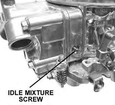 Figure 10 Figure 11 ROUGH IDLE AND VACUUM LEAKS: If a rough idle persists after the engine has been started and the mixture screws adjusted, check for manifold vacuum leaks.