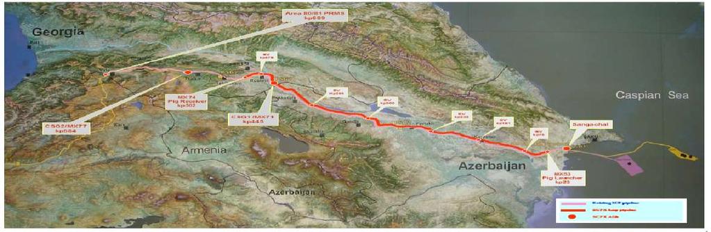 South Caucasus Pipeline Expansion - SCPX The expansion of the South Caucasus Pipeline is part of the Shah Deniz Full Field Development project.