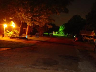 2800 foot street with normal lighting. 2800 foot street with RL-11 HID light.