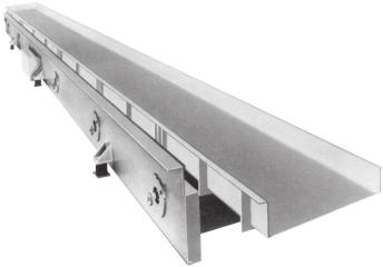 HIGH-VOLUME MODEL HVC A variety of trough sizes and types is available to match the conveyor to specifi c applications.