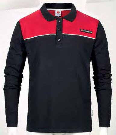 Material 60% cotton, 40% polyester X993310019 S 000 M 100 L 200 XL 300 XXL 400 03 LONG SLEEVE POLO SHIRT This unisex long sleeve polo is perfect if you need something comfortable when working outside.
